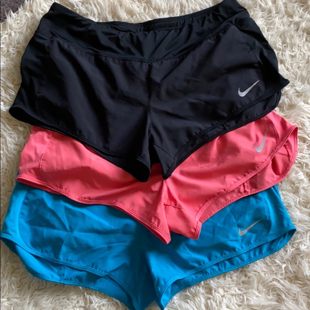 3 Niki’s Dri-Fit Workout Shorts Size Large